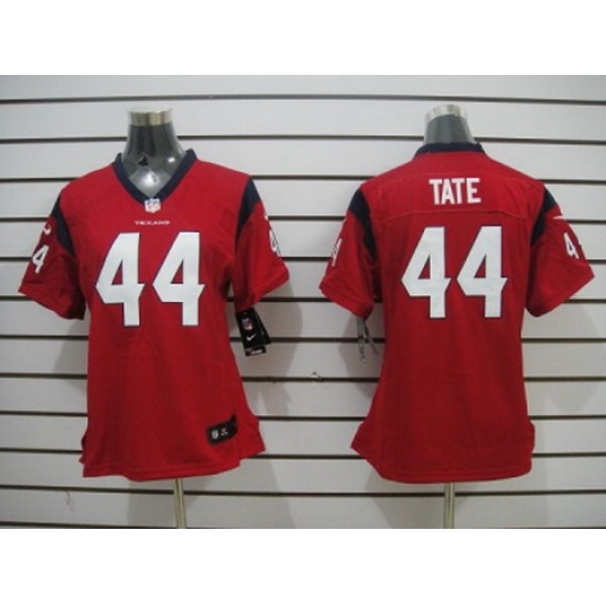 Nike Women Houston Texans #44 Tate Red Jerseys Nike Women Houston Texans #44 Tate Red Jerseys