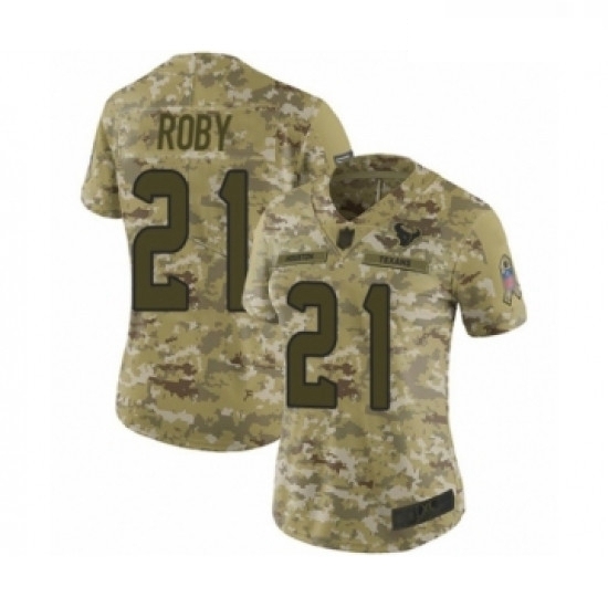 Womens Houston Texans 21 Bradley Roby Limited Camo 2018 Salute to Service Football Jersey Womens Houston Texans 21 Bradley Roby Limited Camo 2018 Salute to Service Football Jersey