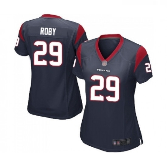 Womens Houston Texans 29 Bradley Roby Game Navy Blue Team Color Football Jersey Womens Houston Texans 29 Bradley Roby Game Navy Blue Team Color Football Jersey