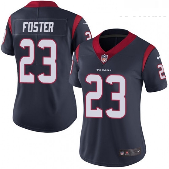 Womens Nike Houston Texans 23 Arian Foster Elite Navy Blue Team Color NFL Jersey Womens Nike Houston Texans 23 Arian Foster Elite Navy Blue Team Color NFL Jersey