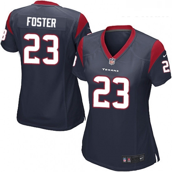 Womens Nike Houston Texans 23 Arian Foster Game Navy Blue Team Color NFL Jersey Womens Nike Houston Texans 23 Arian Foster Game Navy Blue Team Color NFL Jersey