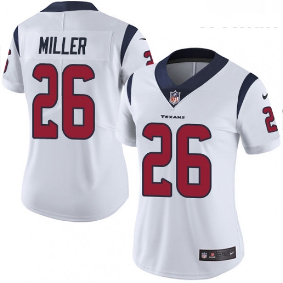 Womens Nike Houston Texans 26 Lamar Miller Elite White NFL Jersey Womens Nike Houston Texans 26 Lamar Miller Elite White NFL Jersey