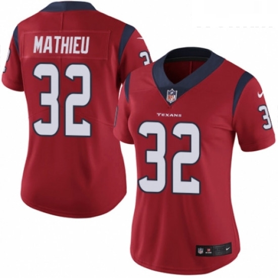 Womens Nike Houston Texans 32 Tyrann Mathieu Red Alternate Vapor Untouchable Elite Player NFL Jersey Womens Nike Houston Texans 32 Tyrann Mathieu Red Alternate Vapor Untouchable Elite Player NFL Jersey