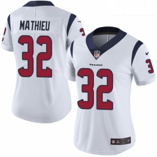 Womens Nike Houston Texans 32 Tyrann Mathieu White Vapor Untouchable Elite Player NFL Jersey Womens Nike Houston Texans 32 Tyrann Mathieu White Vapor Untouchable Elite Player NFL Jersey