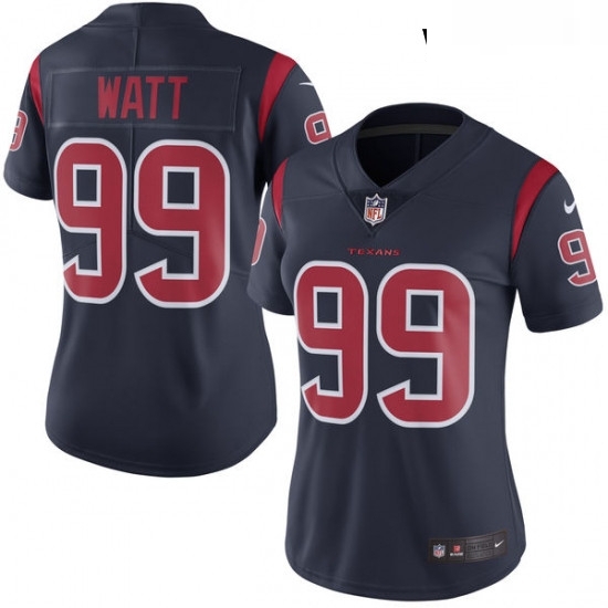Womens Nike Houston Texans 99 JJ Watt Elite Navy Blue Rush Vapor Untouchable NFL Jersey Womens Nike Houston Texans 99 JJ Watt Elite Navy Blue Rush Vapor Untouchable NFL Jersey