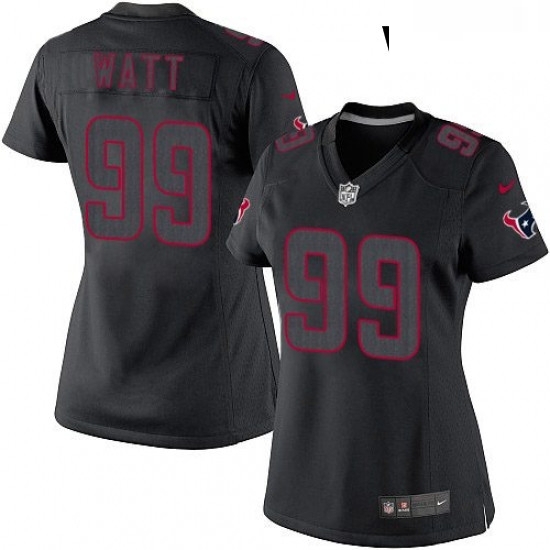 Womens Nike Houston Texans 99 JJ Watt Limited Black Impact NFL Jersey Womens Nike Houston Texans 99 JJ Watt Limited Black Impact NFL Jersey