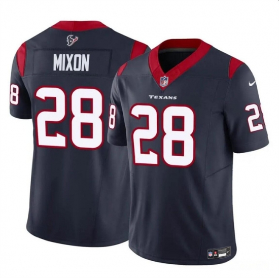 Youth Houston Texans 28 Joe Mixon Navy 2024 F U S E Vapor Untouchable Limited Stitched Football Jersey Youth Houston Texans 28 Joe Mixon Navy 2024 F U S E Vapor Untouchable Limited Stitched Football Jersey