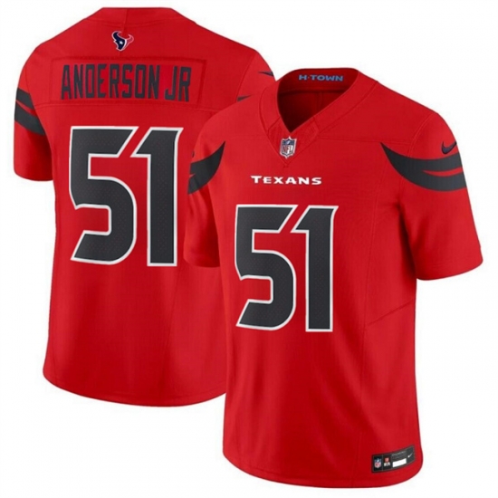 Youth Houston Texans 51 Will Anderson Jr Red 2024 Alternate F U S E Vapor Stitched Football Jersey Youth Houston Texans 51 Will Anderson Jr Red 2024 Alternate F U S E Vapor Stitched Football Jersey