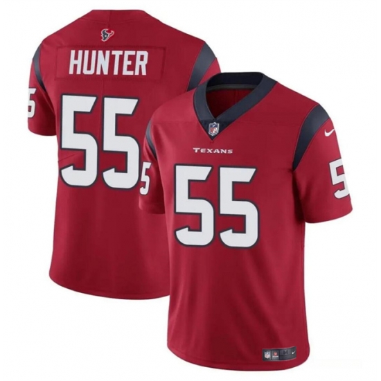 Youth Houston Texans 55 Danielle Hunter Red Vapor Untouchable Limited Stitched Football Jersey Youth Houston Texans 55 Danielle Hunter Red Vapor Untouchable Limited Stitched Football Jersey