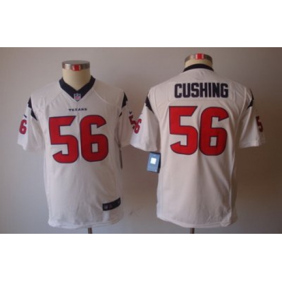 Youth Houston Texans #56 Cushing White Color Limited Jerseys Youth Houston Texans #56 Cushing White Color Limited Jerseys