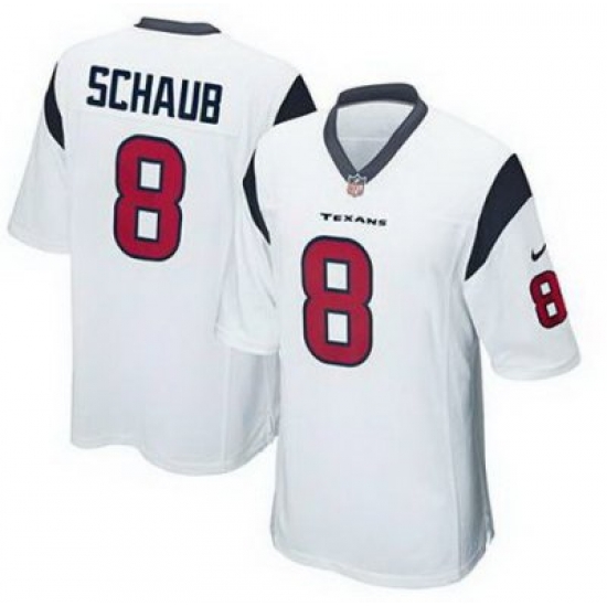 Youth Houston Texans 8# Matt Schaub Game White Jersey Youth Houston Texans 8# Matt Schaub Game White Jersey
