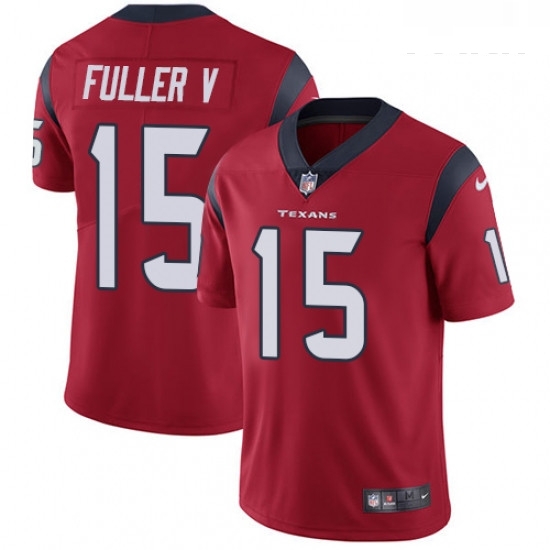 Youth Nike Houston Texans 15 Will Fuller V Elite Red Alternate NFL Jersey Youth Nike Houston Texans 15 Will Fuller V Elite Red Alternate NFL Jersey
