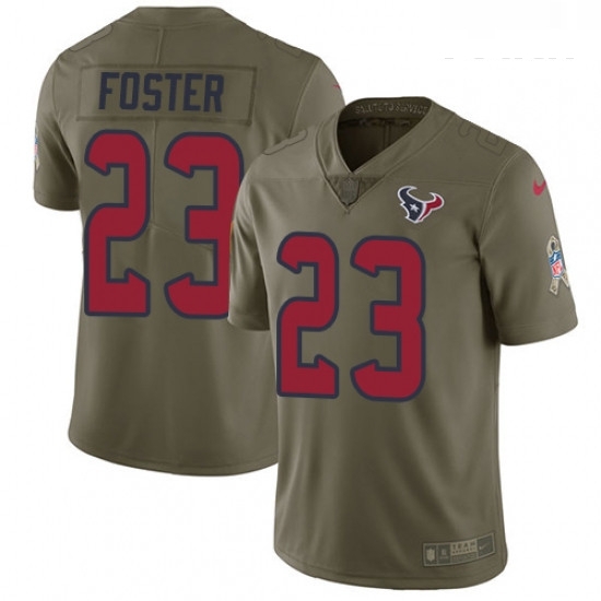 Youth Nike Houston Texans 23 Arian Foster Limited Olive 2017 Salute to Service NFL Jersey Youth Nike Houston Texans 23 Arian Foster Limited Olive 2017 Salute to Service NFL Jersey