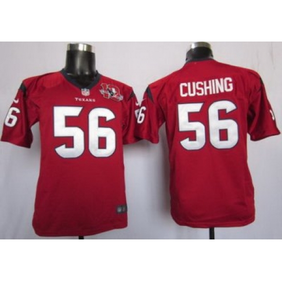 Youth Nike Houston Texans 56 Brian Cushing Red Nike NFL Jerseys W 10TH Patch Youth Nike Houston Texans 56 Brian Cushing Red Nike NFL Jerseys W 10TH Patch