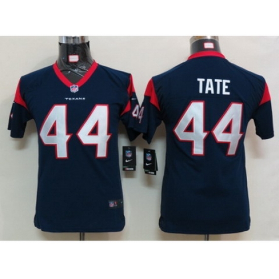 Youth Nike NFL Houston Texans #44 Tate Blue Jerseys Youth Nike NFL Houston Texans #44 Tate Blue Jerseys