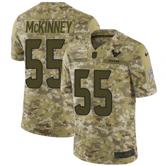 Youth Nike Texans 55 Benardrick McKinney Camo Stitched NFL Limited 2018 Salute to Service Jersey Youth Nike Texans 55 Benardrick McKinney Camo Stitched NFL Limited 2018 Salute to Service Jersey