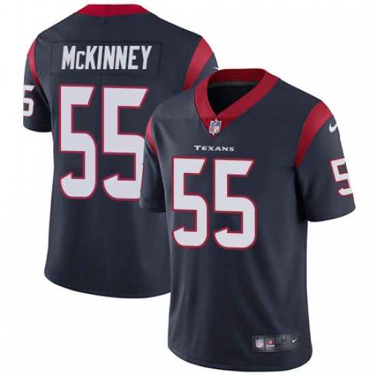 Youth Nike Texans 55 Benardrick McKinney Navy Blue Team Color Stitched NFL Vapor Untouchable Limited Jersey Youth Nike Texans 55 Benardrick McKinney Navy Blue Team Color Stitched NFL Vapor Untouchable Limited Jersey