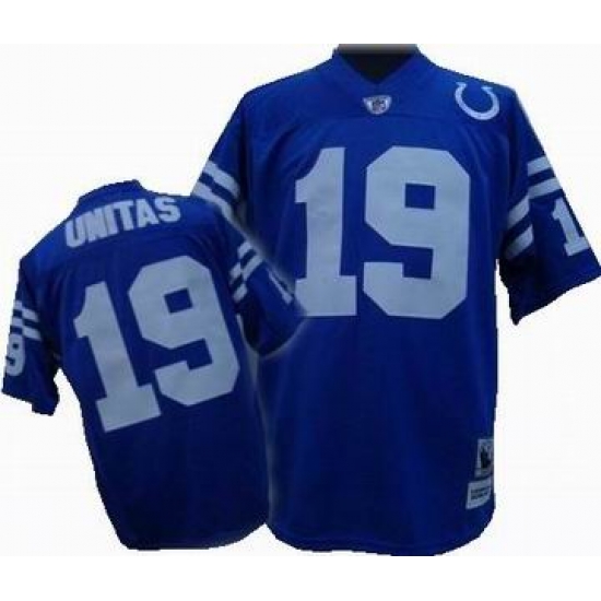 Colts 19 Johnny Unitas Mitchell&Ness Jersey Colts 19 Johnny Unitas Mitchell&Ness Jersey