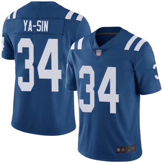 Colts 34 Rock Ya Sin Royal Blue Team Color Men Stitched Football Vapor Untouchable Limited Jersey Colts 34 Rock Ya Sin Royal Blue Team Color Men Stitched Football Vapor Untouchable Limited Jersey