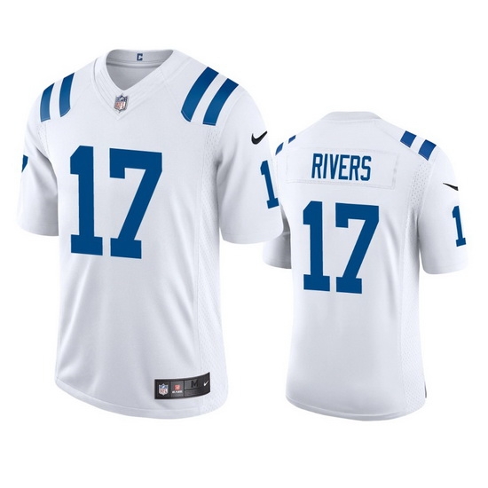 Indianapolis Colts 17 Philip Rivers Men Nike White 2020 Vapor Limited Jersey Indianapolis Colts 17 Philip Rivers Men Nike White 2020 Vapor Limited Jersey