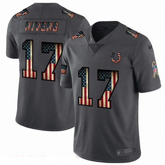 Indianapolis Colts 17 Philip Rivers Nike 2018 Salute to Service Retro USA Flag Limited NFL Jersey Indianapolis Colts 17 Philip Rivers Nike 2018 Salute to Service Retro USA Flag Limited NFL Jersey