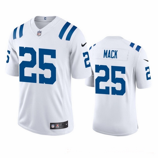 Indianapolis Colts 25 Marlon Mack Men Nike White 2020 Vapor Limited Jersey Indianapolis Colts 25 Marlon Mack Men Nike White 2020 Vapor Limited Jersey
