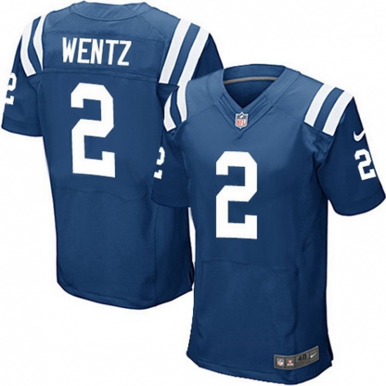 Men Indianapolis Colts 2 Carson Wentz Royal Blue Team Color Men Stitched NFL Vapor Untouchable Elite Jersey Men Indianapolis Colts 2 Carson Wentz Royal Blue Team Color Men Stitched NFL Vapor Untouchable Elite Jersey