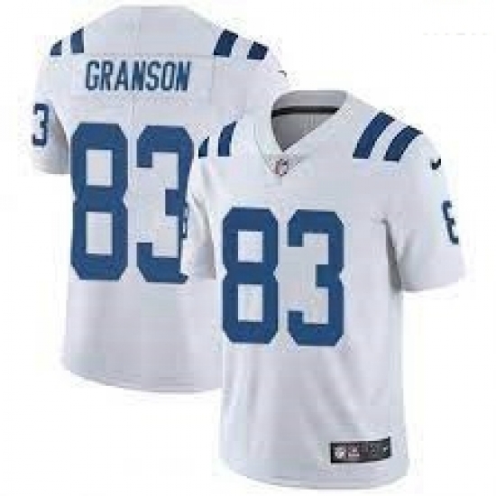 Men Indianapolis Colts 83 Indianapolis Colts Kylen Granson White Limited Jersey Men Indianapolis Colts 83 Indianapolis Colts Kylen Granson White Limited Jersey
