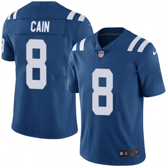 Men Nike Deon Cain Indianapolis Colts Limited Royal Team Color Vapor Untouchable Jersey Men Nike Deon Cain Indianapolis Colts Limited Royal Team Color Vapor Untouchable Jersey