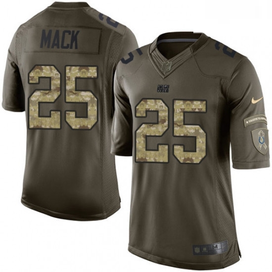 Men Nike Indianapolis Colts 25 Marlon Mack Limited Green Salute to Service NFL Jersey Men Nike Indianapolis Colts 25 Marlon Mack Limited Green Salute to Service NFL Jersey