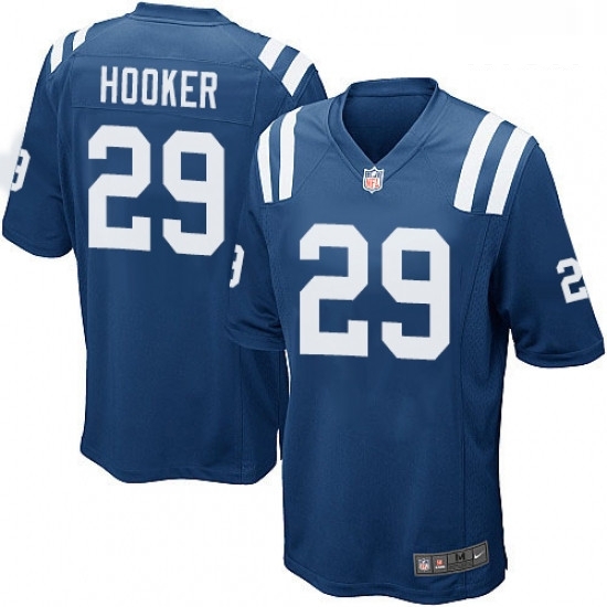 Men Nike Indianapolis Colts 29 Malik Hooker Game Royal Blue Team Color NFL Jersey Men Nike Indianapolis Colts 29 Malik Hooker Game Royal Blue Team Color NFL Jersey