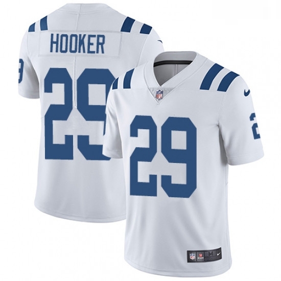 Men Nike Indianapolis Colts 29 Malik Hooker White Vapor Untouchable Limited Player NFL Jersey Men Nike Indianapolis Colts 29 Malik Hooker White Vapor Untouchable Limited Player NFL Jersey