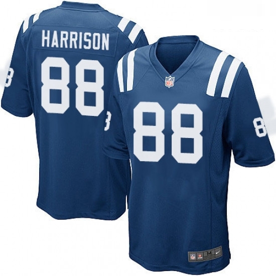 Men Nike Indianapolis Colts 88 Marvin Harrison Game Royal Blue Team Color NFL Jersey Men Nike Indianapolis Colts 88 Marvin Harrison Game Royal Blue Team Color NFL Jersey