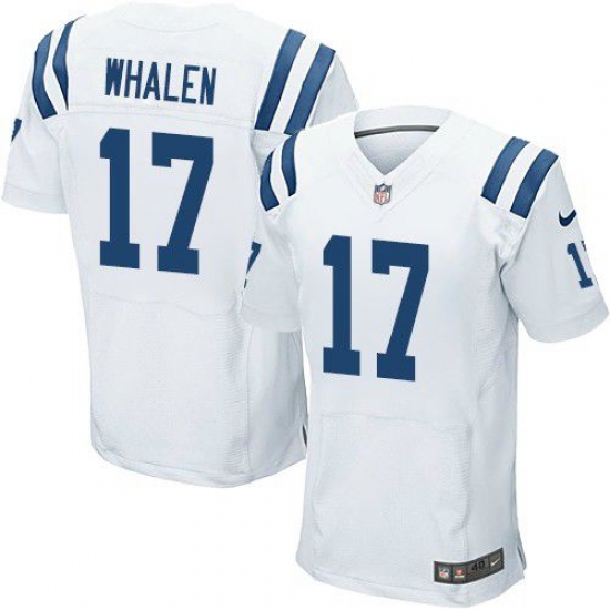 Nike Colts #17 Griff Whalen White Mens Stitched NFL Elite Jersey Nike Colts #17 Griff Whalen White Mens Stitched NFL Elite Jersey