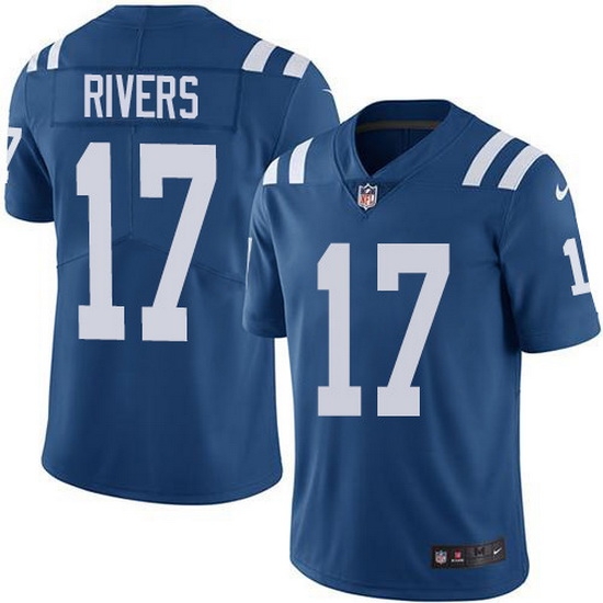 Nike Colts 17 Philip Rivers Royal Blue Men Stitched NFL Limited Rush Jersey Nike Colts 17 Philip Rivers Royal Blue Men Stitched NFL Limited Rush Jersey