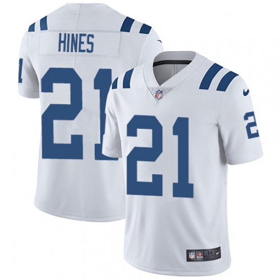 Nike Colts #21 Nyheim Hines White Mens Stitched NFL Vapor Untouchable Limited Jersey Nike Colts #21 Nyheim Hines White Mens Stitched NFL Vapor Untouchable Limited Jersey