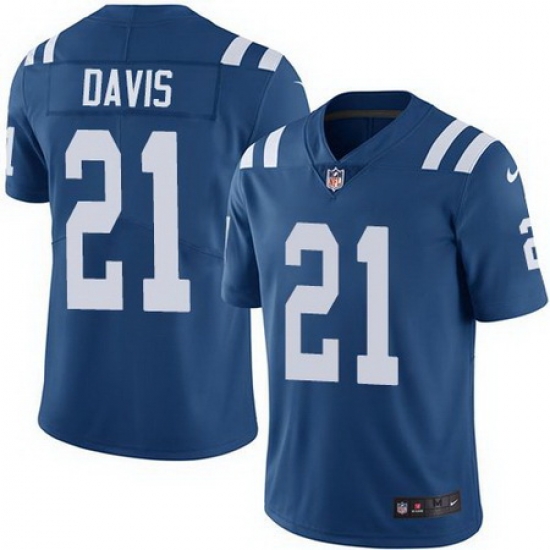 Nike Colts 21 Vontae Davis Royal Vapor Untouchable Limited Jersey Nike Colts 21 Vontae Davis Royal Vapor Untouchable Limited Jersey
