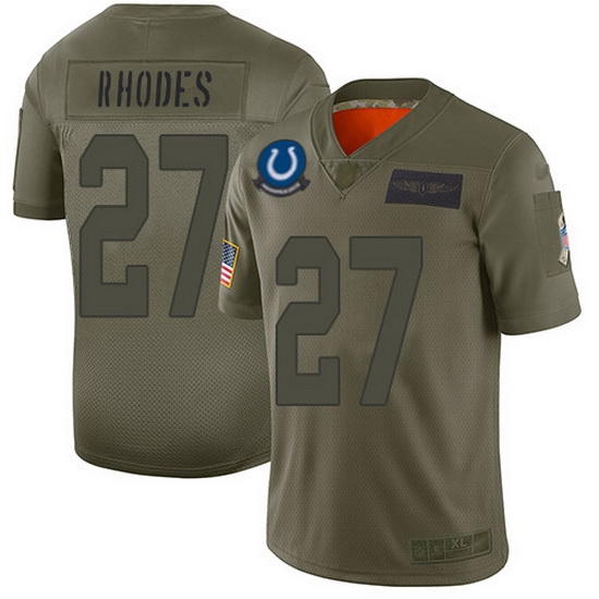 Nike Colts 27 Xavier Rhodes Camo Men Stitched NFL Limited 2019 Salute To Service Jersey Nike Colts 27 Xavier Rhodes Camo Men Stitched NFL Limited 2019 Salute To Service Jersey