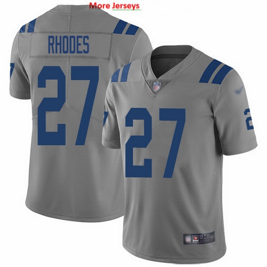 Nike Colts 27 Xavier Rhodes Gray Men Stitched NFL Limited Inverted Legend Jersey Nike Colts 27 Xavier Rhodes Gray Men Stitched NFL Limited Inverted Legend Jersey