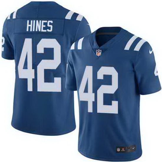 Nike Colts 42 Nyheim Hines Royal Vapor Untouchable Limited Jersey Nike Colts 42 Nyheim Hines Royal Vapor Untouchable Limited Jersey