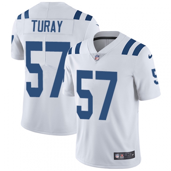 Nike Colts #57 Kemoko Turay White Mens Stitched NFL Vapor Untouchable Limited Jersey Nike Colts #57 Kemoko Turay White Mens Stitched NFL Vapor Untouchable Limited Jersey