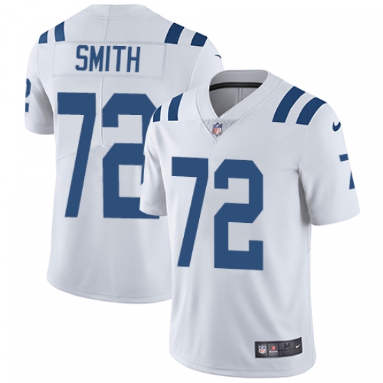 Nike Colts #72 Braden Smith White Mens Stitched NFL Vapor Untouchable Limited Jersey Nike Colts #72 Braden Smith White Mens Stitched NFL Vapor Untouchable Limited Jersey