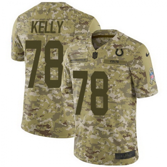 Nike Colts #78 Ryan Kelly Camo Mens Stitched NFL Limited 2018 Salute To Service Jersey Nike Colts #78 Ryan Kelly Camo Mens Stitched NFL Limited 2018 Salute To Service Jersey