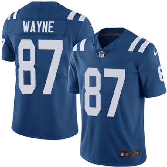 Nike Colts #87 Reggie Wayne Royal Blue Team Color Mens Stitched NFL Vapor Untouchable Limited Jersey Nike Colts #87 Reggie Wayne Royal Blue Team Color Mens Stitched NFL Vapor Untouchable Limited Jersey