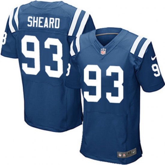 Nike Colts #93 Jabaal Sheard Royal Blue Team Color Mens Stitched NFL Elite Jersey Nike Colts #93 Jabaal Sheard Royal Blue Team Color Mens Stitched NFL Elite Jersey