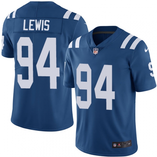 Nike Colts #94 Tyquan Lewis Royal Blue Team Color Mens Stitched NFL Vapor Untouchable Limited Jersey Nike Colts #94 Tyquan Lewis Royal Blue Team Color Mens Stitched NFL Vapor Untouchable Limited Jersey