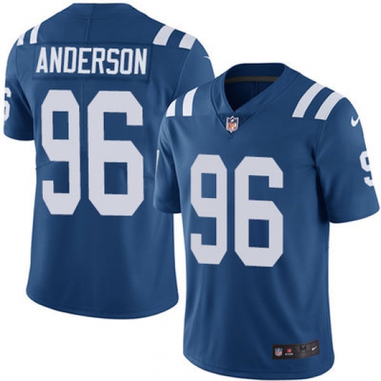 Nike Colts #96 Henry Anderson Royal Blue Team Color Mens Stitched NFL Vapor Untouchable Limited Jersey Nike Colts #96 Henry Anderson Royal Blue Team Color Mens Stitched NFL Vapor Untouchable Limited Jersey