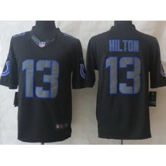 Nike Indianapolis Colts 13 T.Y. Hilton Black Limited Impact NFL Jersey Nike Indianapolis Colts 13 T.Y. Hilton Black Limited Impact NFL Jersey
