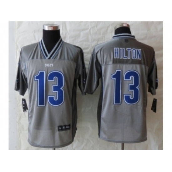 Nike Indianapolis Colts 13 T.Y. Hilton Grey Vapor Elite NFL Jersey Nike Indianapolis Colts 13 T.Y. Hilton Grey Vapor Elite NFL Jersey