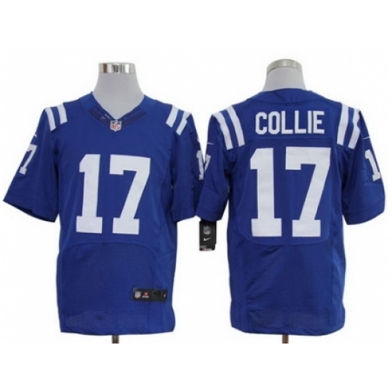 Nike Indianapolis Colts 17 Austin Collie Blue Elite NFL Jersey Nike Indianapolis Colts 17 Austin Collie Blue Elite NFL Jersey